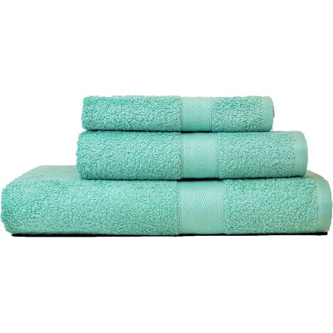 Set Coordinato 3 Asciugamani Bagno Misure Varie  Di Cotone Capri  Teddy