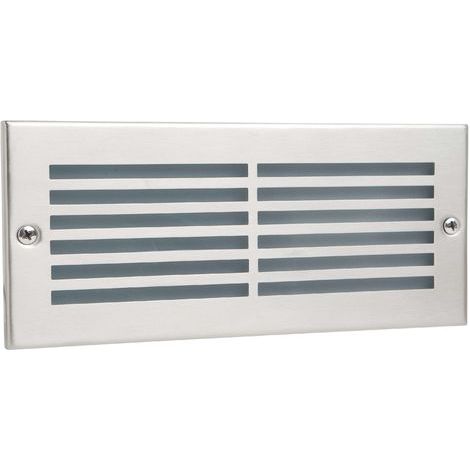 Encastré mural XALOC IP44 E27 20W 72º Acier inoxydable (1/3)