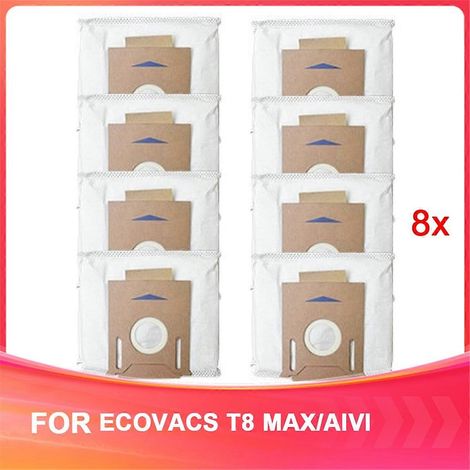 Zubehör für den ECOVACS T8 MAX/AIVI Saugroboter: Ersatzstaubbeutel