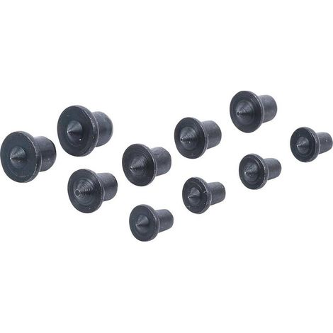 Jeu de Poinçons à Chevilles 6-8-10 mm - 10 pcs - Acier Résistant - Précision et Durabilité, Pro - D-Work