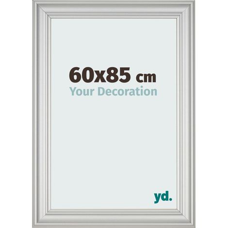 yd. - Cadre photo 60x85 - Argent Mat - MDF - Lazio (1/5)