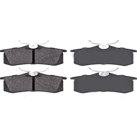 KIT PASTIGLIE FRENO POSTERIORI compatibile con AUDI A1 (8X1,8XK,8XA,8XF) / PASTIGLIE FRENANTI AUTO OEM 36623/1, / SOSTITUZIONE DIRETTA / BASSA POLVERE / SILENZIOSO (1/4)