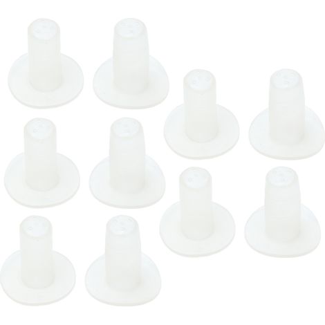 10pcs Calf Milk Nipple Soft Silicone Livestock Pacifier Feeding Equipment Accessory for Orphaned Veal
