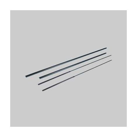 KIT ASTE VERTICALI Per porte alte fino a 2400 mm - CORNI