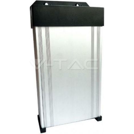 V-TAC VT-21401 SLIM Metallnetzteil 400 W 12 V 33 A IP45 3 Ausgänge mit Schraubklemmen – SKU 3233 (1/5)