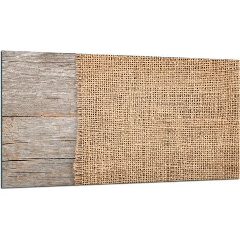 PLAQUE DE PROTECTION EN VERRE POUR POÊLE 90x52 BOIS (1/5)