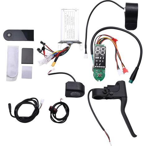 Kit de Remplacement D'Accélérateur de Tableau de Bord de Contrôleur de Scooter Électrique 36V 350W pour Ensemble D'Accélérateur de Contrôleur de Scooter Électrique (1/5)