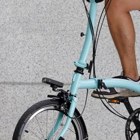 Support de phare vélo – Nosheir – Monture universelle antichoc – Pour vélo de ville et VTT – Noir (1/4)