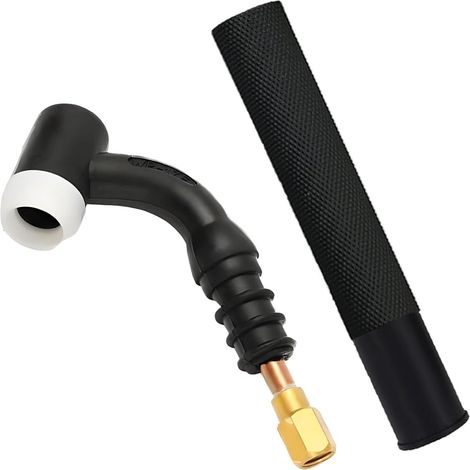 WP-17F SR-17F Corps de tête de torche de soudage Pièces de rechange pour TIG torche de soudage 150A Refroidissement par air Flexible Caoutchouc Antidérapant Col de torche Accessoire (1/5)