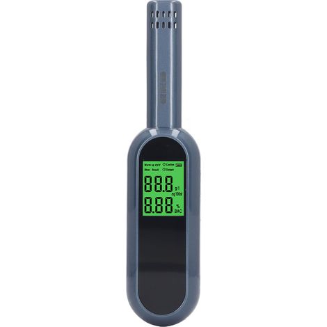 Alcootest haute précision, écran LCD, alarme sonore et lumineuse, détecteur d'alcool portable rechargeable (1/5)