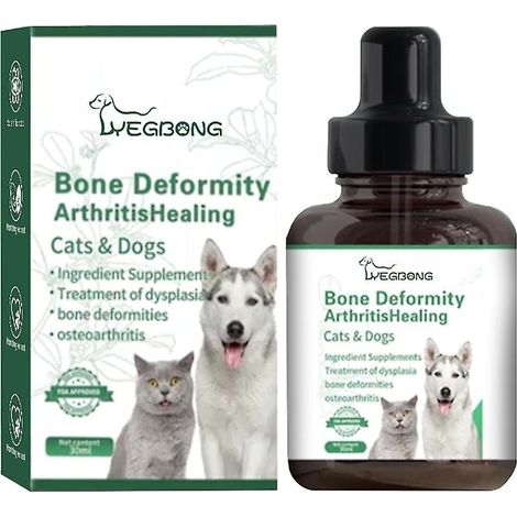 Formule Articulations Chien Chat Douleur Hanche Os Soulagement Soin Cartilage (1/5)