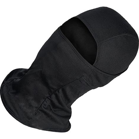 Radsport-Kopfbedeckung, winddicht, Gesichtsmaske, Nackenwärmer, Kapuze aus Polyester für Outdoor-Sportarten, Schwarz (1/5)