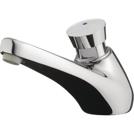 Waschtischarmatur Presto kaltes Wasser mit Zeitschaltung 605 (1/4)