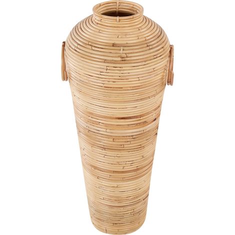Dekovase ELATIA Rattan 70 cm Naturfarben