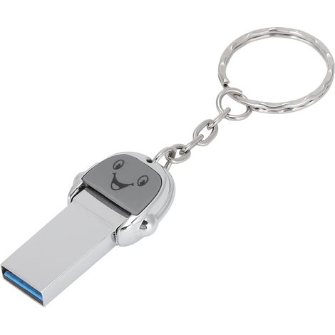 Clé USB 3.0 Type-C haute vitesse Mini clé USB pour ordinateur, téléphone portable, tablette, imprimante, double usage, oreillette, 32 Go - 3.0 (1/5)
