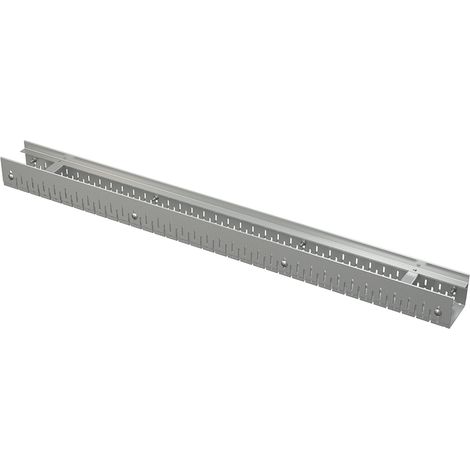Alcadrain Entwässerungsrinne 75 mm verstellbar, verzinkt (1/2)