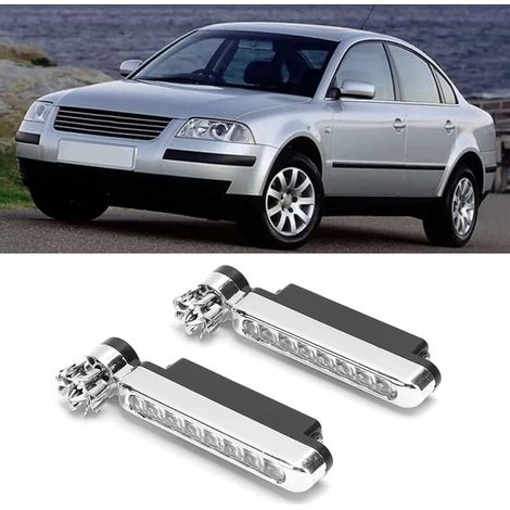 Zeit Windlicht, Windbetriebenes Licht, Zusatzlichter für Auto2Pcs 8Leds Auto Universal Windenergiebetriebenes Tagfahrlicht Zusatzlampe Zubehör A (1/4)