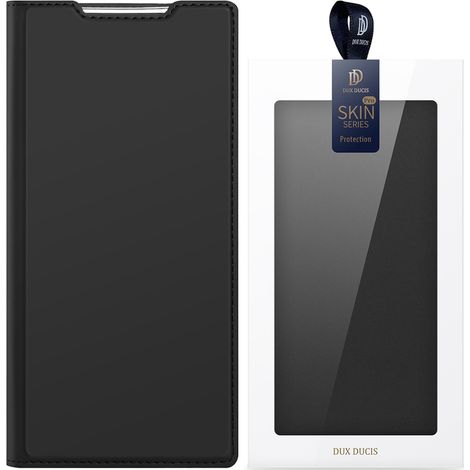 Custodia Dux Ducis Skin Pro per Realme 10 5G / Realme 9i 5G con chiusura a libro, portafoglio, porta carte e supporto, colore nero. (1/5)