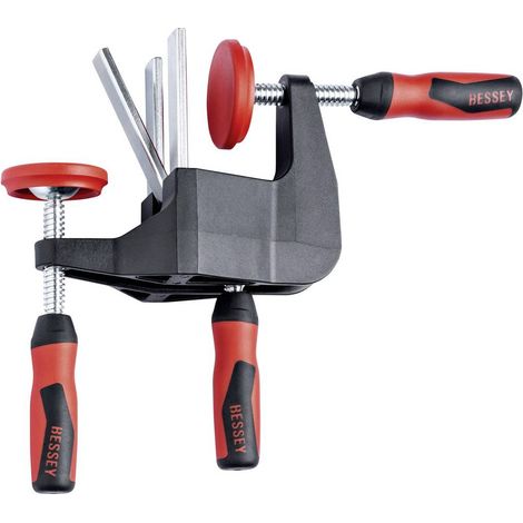 Bessey – Presse pour cadre de porte TFM2K – Course d'ajustement 35 mm – Empattement 70 mm – Poids léger 0.58 kg – Fixation précise (1/5)