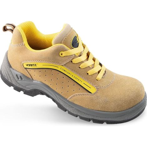 WORKFIT Sicherheitsschuh „Dune“ (S1 PL SR FO Schutz) mit verstärkter Zehenkappe – Größe 42 (1/4)