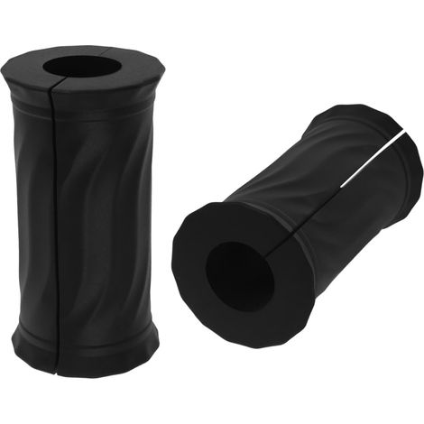 Poignées D’haltères en Silicone Antidérapantes Bleu Ciel, Lot de 2 Coussinets Confortables et Solide pour Barres de Musculation, Manchons Universels pour Entraînement en (1/5)
