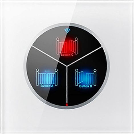 Télécommande sans fil pour porte de garage, interrupteur WiFi universel contrôlé par smartphone pour ouverture automatique de portail. (1/5)