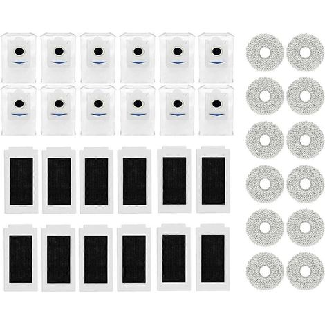 Pièces détachées et accessoires pour aspirateur robot DEBOT X5 PRO : lingette de nettoyage, filtre HEPA, sac à poussière, etc. (1/5)