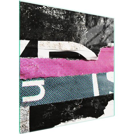 Protezione in vetro per piano cottura 50x52 Pop Art (1/5)