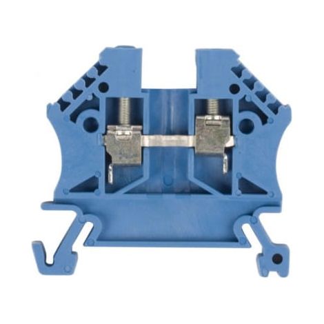 Connecteur de barre omnibus à 2 fils 2,5 mm² bleu euro 43408BL