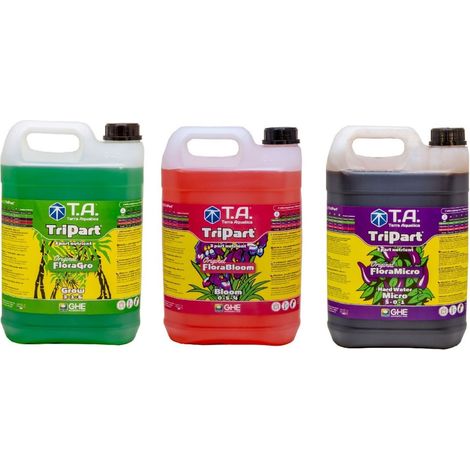 Starter kit TRIPART eau dure 5 litres - Terra Aquatica