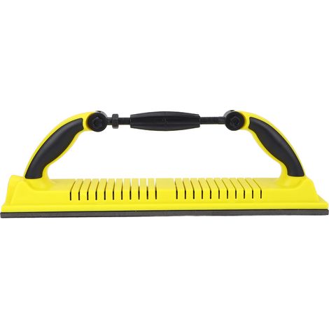 Ortviai Bloc de ponçage manuel flexible avec velcro, réglable en rayon, 70 x 400 mm, pour carrosserie et menuiserie (1/5)