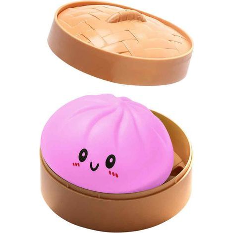 Dumpling - Squishy - 10 cm - Rainbow Design - Stress Relief Toy - 1 Piece