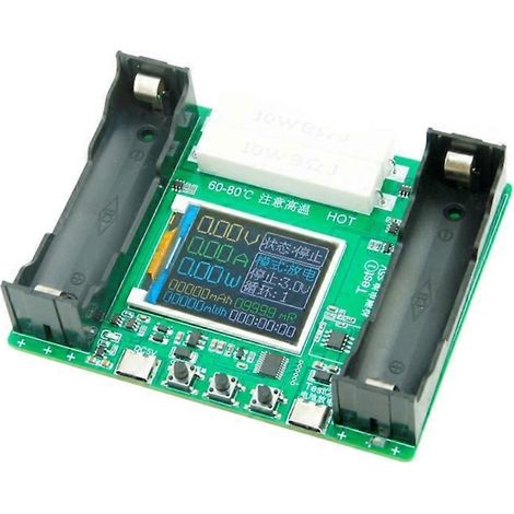 Testeur de capacité de batterie numérique LCD pour batterie lithium 18650 (mesure en mAh/mWh) (1/5)