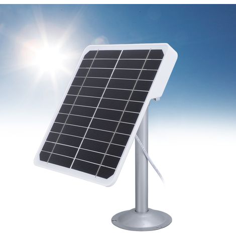 20-W-5-V-IP68-monokristallines Solarmodul für Überwachungskameras, hocheffizientes monokristallines Solarmodul, wasserfestes Solarmodul, Solarmodul für den Hausgebrauch, einfaches Installationsset, Mo (1/5)
