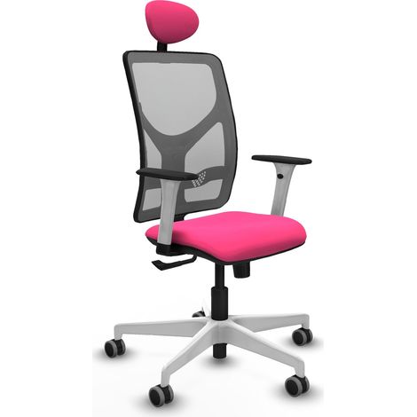 Chaise de bureau piqueras y crespo Motilla gris cuir synthétique (1/2)