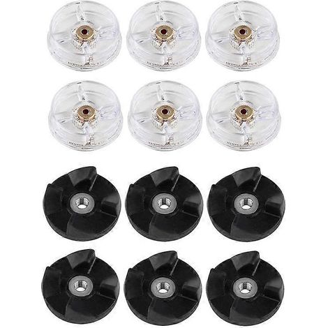 JANMIR-Ensemble de 12 pièces pour mixeur Magic-Bullet MB1001 250 W : pièces de rechange pour lames et engrenages. (1/5)