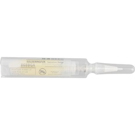 Lötpaste Kolophonium 10 ml, No Clean, rückstandsarm, Spritzenform für Schweißwartung (1/5)