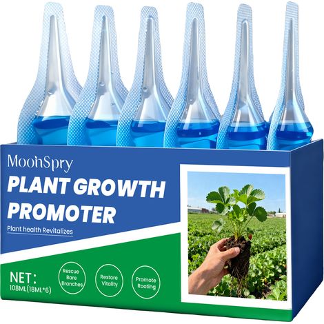 MOONSPRY Plant Root Drops – A universal nutrient preparation for plants, fruit, vegetables, horticulture and potted flowers (1/5)