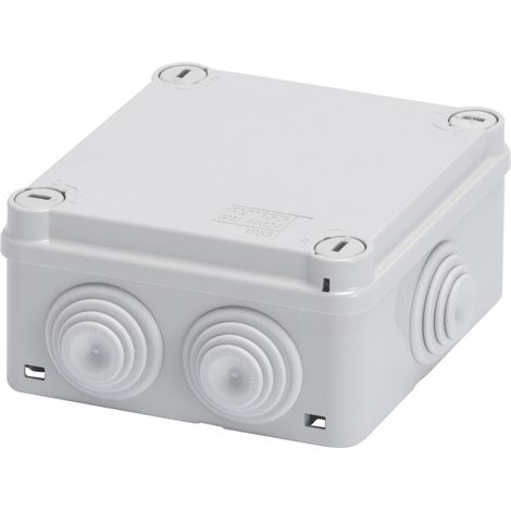 Caja de derivación con conos de Gewiss  150X100X70