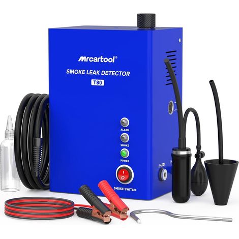 Machine à Fumée pour Détection de Fuite EVAP 12V - Pompe Intégrée, Fumée Dense en 10s avec Protection Anti-Surchauffe pour Voitures, Motos et Bateaux (1/5)