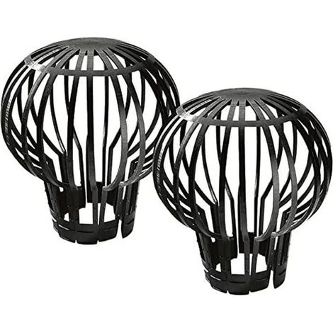Filtres pour gouttières Crapaudine en PVC - Lot de 2