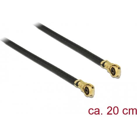Delock Antena Cable MHF IV/HSC MXHP32 macho compatible  MHF IV/HSC MXHP32 macho compatible 20 cm 1,13