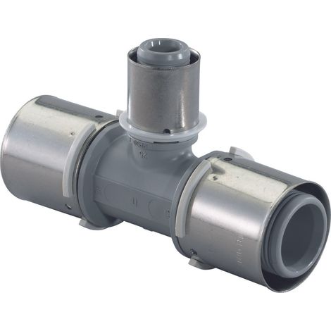 Uponor Connessione T ridotta in PPSU e acciaio inox 50x40x50 mm