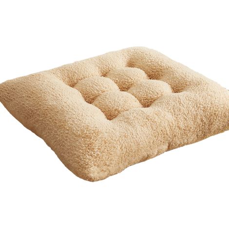 Tapis de méditation épais pour le yoga, le salon, le balcon ou le bureau, coussin en velours doux et moelleux (1/5)