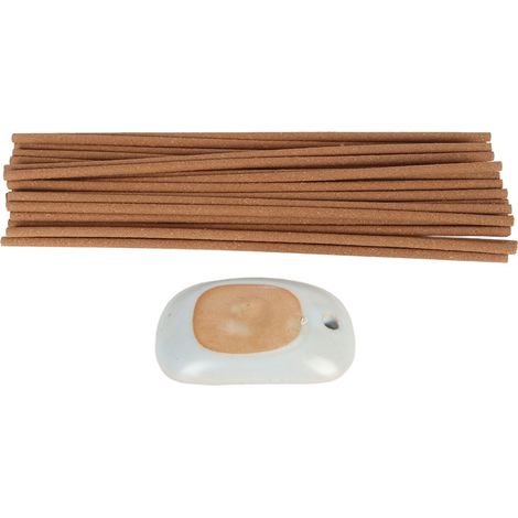 Bâtonnet diffuseur parfumé aux senteurs florales, bâtonnet diffuseur en bois d'agar « Bénédiction du Matin », adapté à l'aromathérapie, la méditation, le yoga, aux senteurs de clou de girofle et d'osm (1/5)