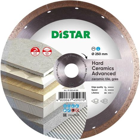 DISTAR HARTKERAMIK ADVANCED DIAMANTKLINGE 250 x 1,5 x 10 x 25,4 (1/3)