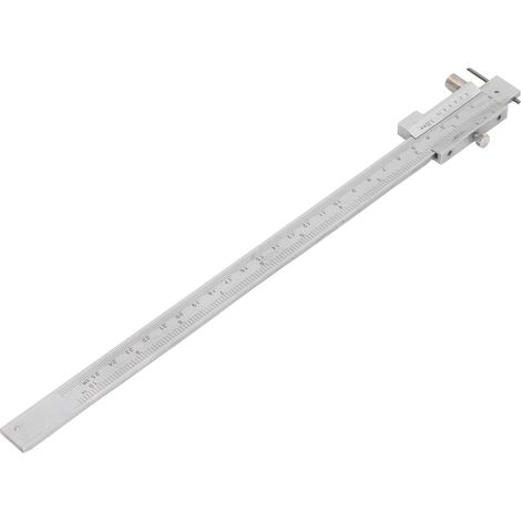 Edelstahl-Messschieber, Parallelanreißlehre, Messschieber, Zeichenwerkzeug 0-250 mm