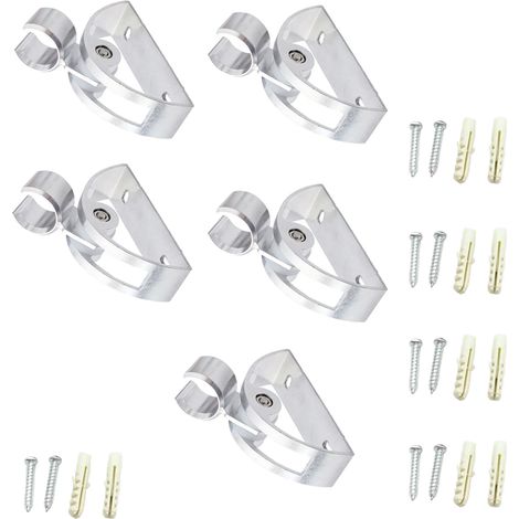 Soporte de aluminio para cabezal de ducha, soporte de pared para cabezal de ducha (1/4)