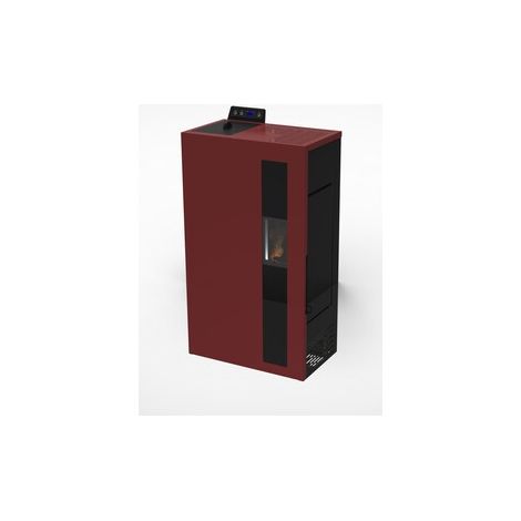 C STUFA PELLET SLIM BRONTE 5 BORDEAUX