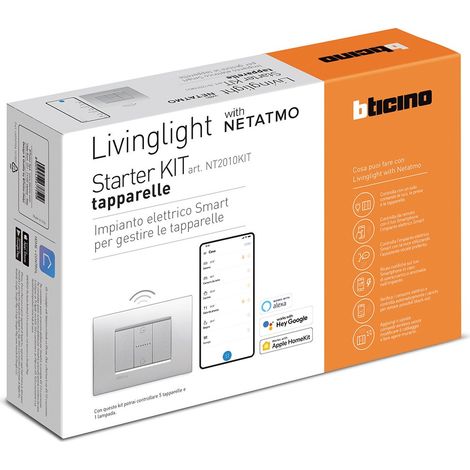 Starter Kit per gestire le tapparelle ed una lampada Bticino NT2010KIT (1/4)